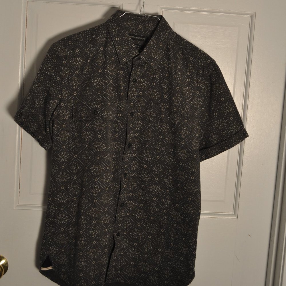 Banana Republic SS Button Front Shirt